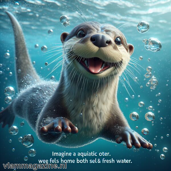 Droom je van een Otter » De Speelse Vriend van het Water