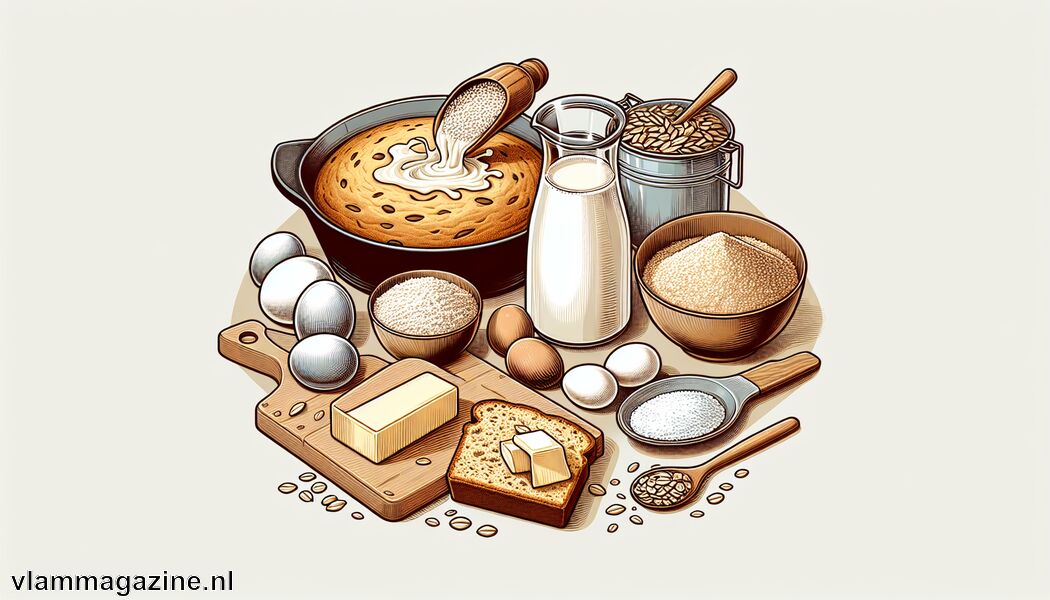 Havermoutmelk voor een romige textuur - Vegan bakken: zo vervang je ei, melk en boter slim