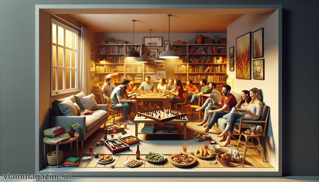Organiseer een spelletjesavond met vrienden - Tips voor een ontspannen weekend zonder scherm