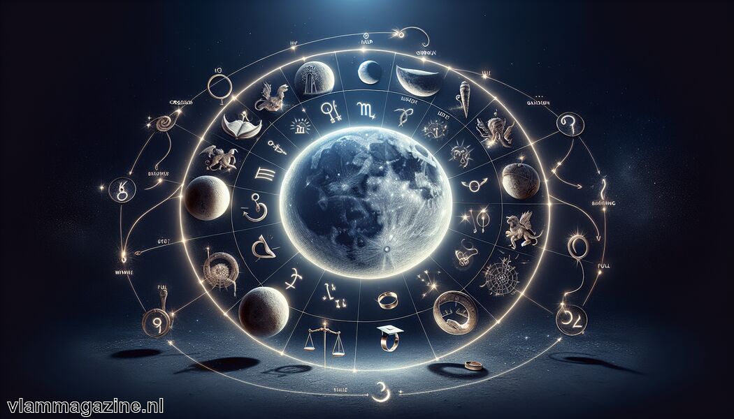 Zodiak tekens beïnvloeden levenskeuzes en relaties   - Maancycli en astrologie: hoe beïnvloeden ze je leven?