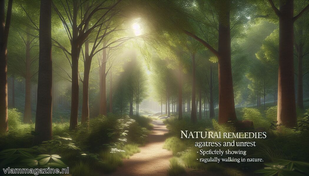 Regelmatig in de natuur wandelen   - Natuurlijke middelen tegen stress en onrust